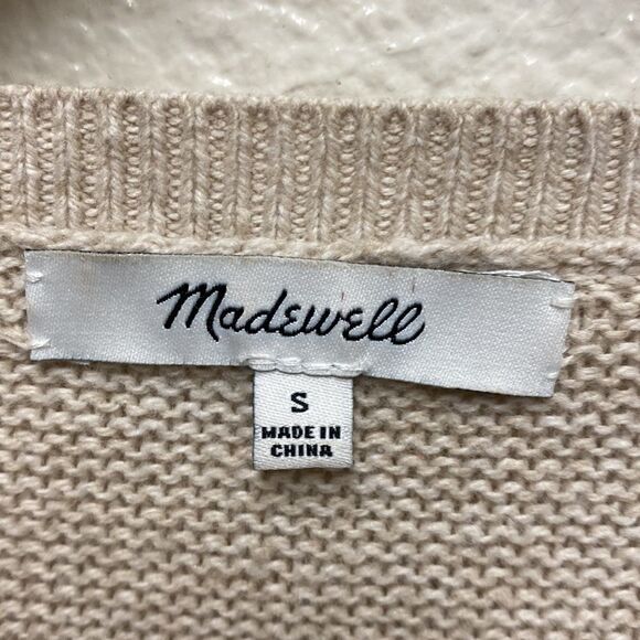 Madewell Riverside Texture Sweater Small - Picture 2 of 5
